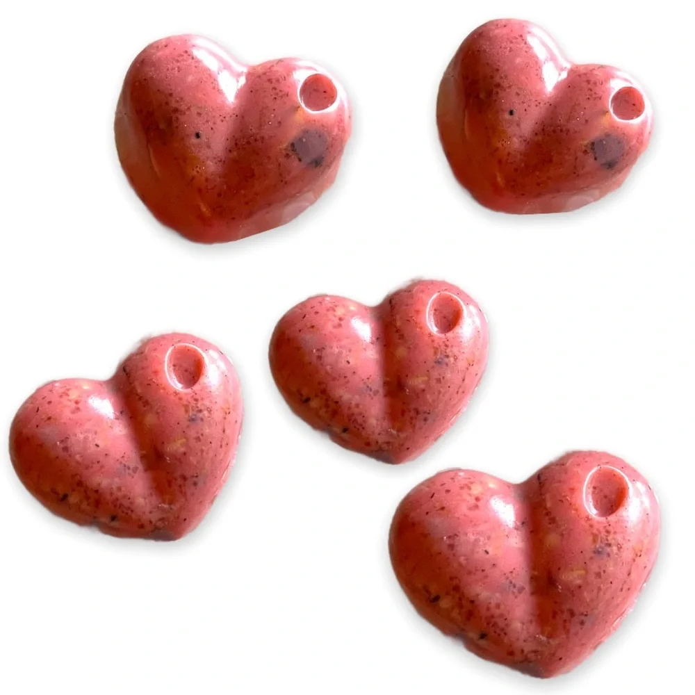 VintageBitch Gifts - Strawberry Champagne Organic Oatmeal Mini Soaps